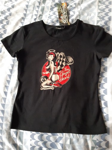 The angel heart black shirt - angel,