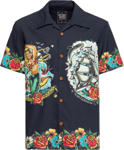 King kerosin shirt - kerosin, aop